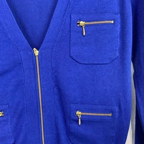 ANN Taylor Royal Blue Cardigan - Picture 3 of 10